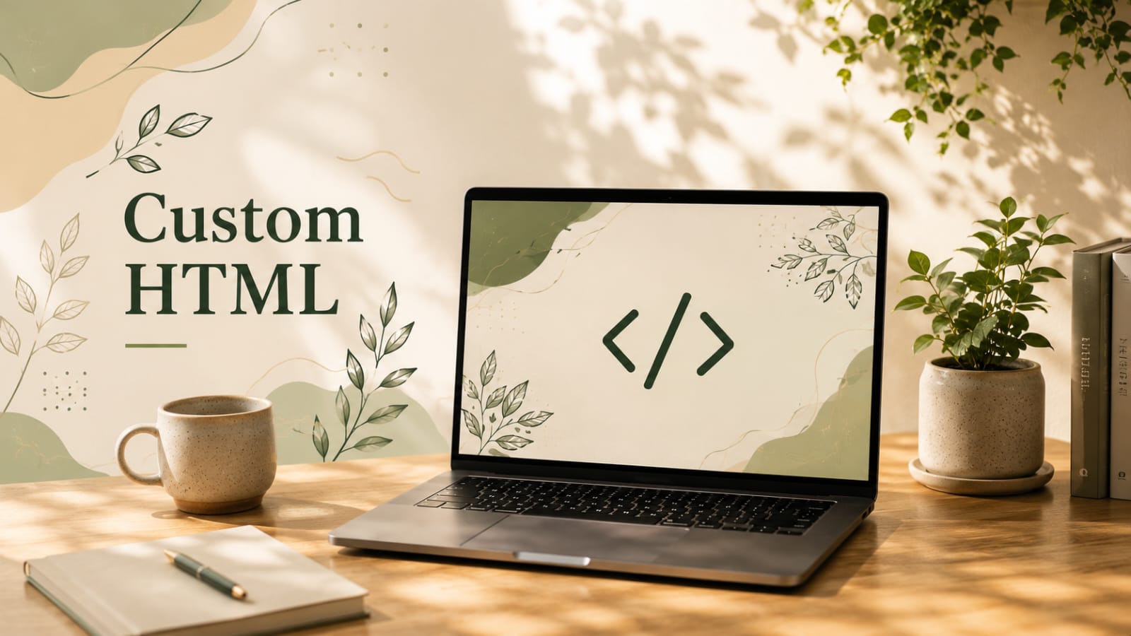 Custom HTML install guide